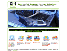 Tablet Screenshot of daiwebsolutions.com